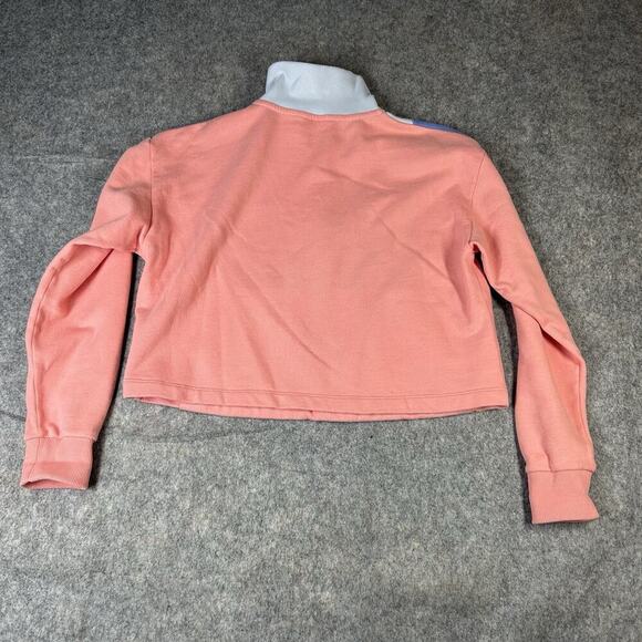 Outdoor Voices Cropped Retro Color Block 1/2 Zip Pullover Sweatshirt Small - Picture 8 of 8